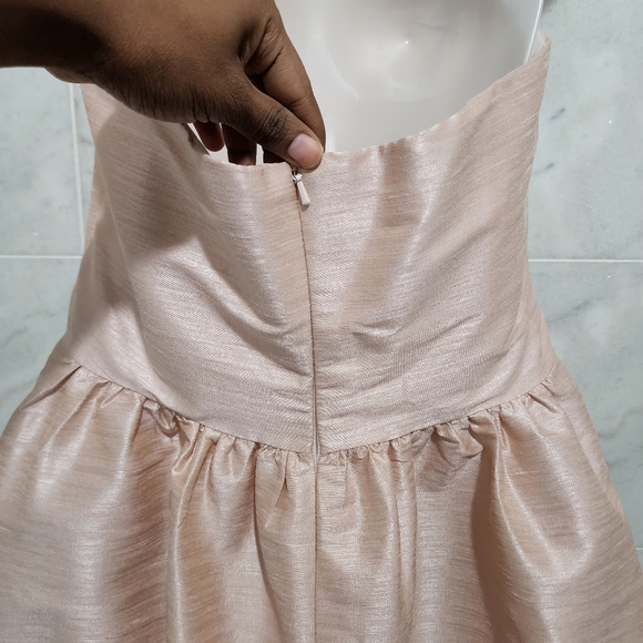 Alfred Sung Pearl Pink Halter Dress Fit and Flare 12 - Picture 6 of 8